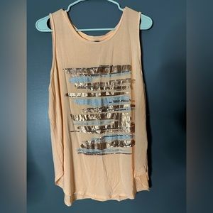 Graphic Sequin Blouse